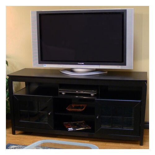 Tech Craft Veneto 60 TV Stand BAY6028B/BAY6028 Finish Black