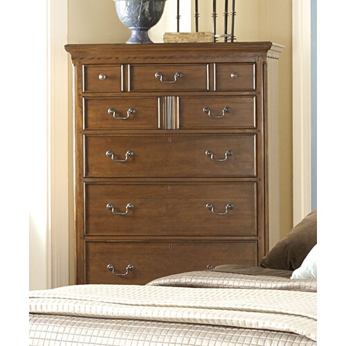 American Woodcrafters Nantucket 5 Drawer Chest 1900 150