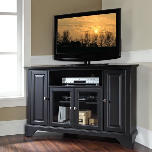 Crosley LaFayette 48 TV Stand KF10006B Finish Black