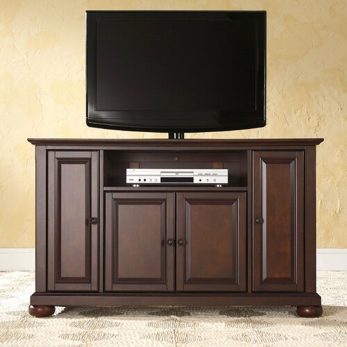 Crosley Alexandria 48 TV Stand KF10002A Finish Vintage Mahogany